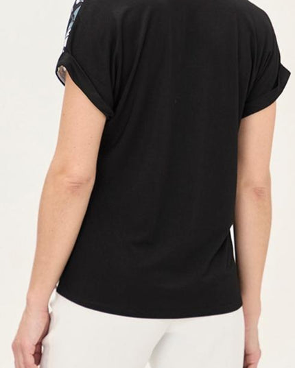 POLERA MA GRIFFE ESTAMPADA