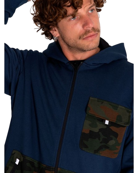 POLERON CAT UTILITY HOOD BANNER FULL ZIP