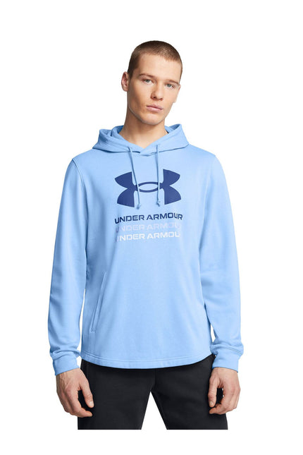 POLERON UNDER ARMOUR RIVAL TERRY GRAPHIC