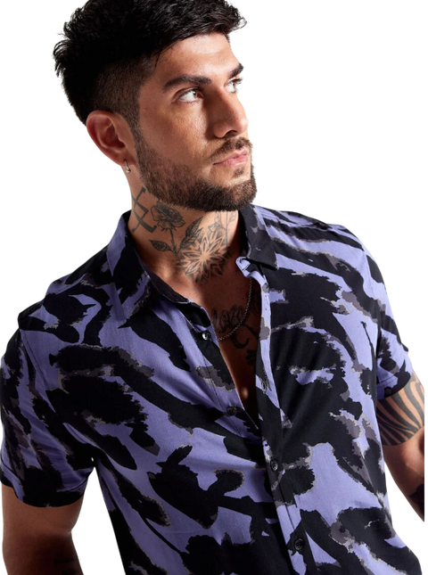 CAMISA J.J.O FULL PRINT PINCELAZOS