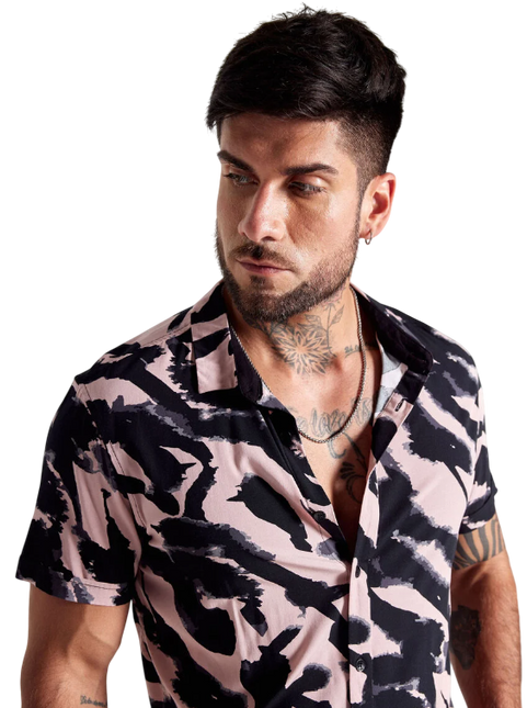 CAMISA J.J.O FULL PRINT PINCELAZOS