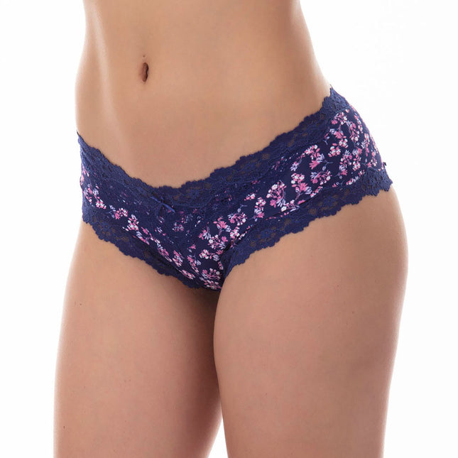 PANTALETA LADY GENNY MICROFIBRA Y ENCAJE