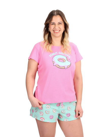 PIJAMA CAFFARENA CORTO ALGODÓN