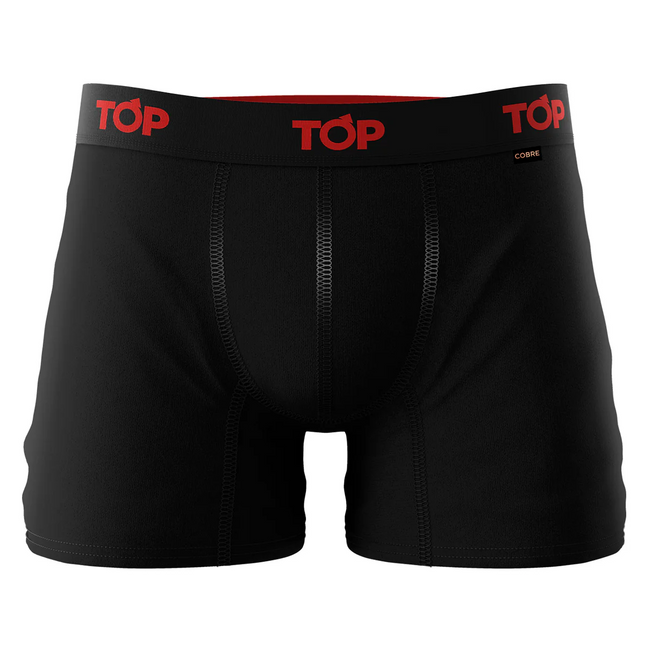 PACK 3 BOXER TOP MEDIO COBRE