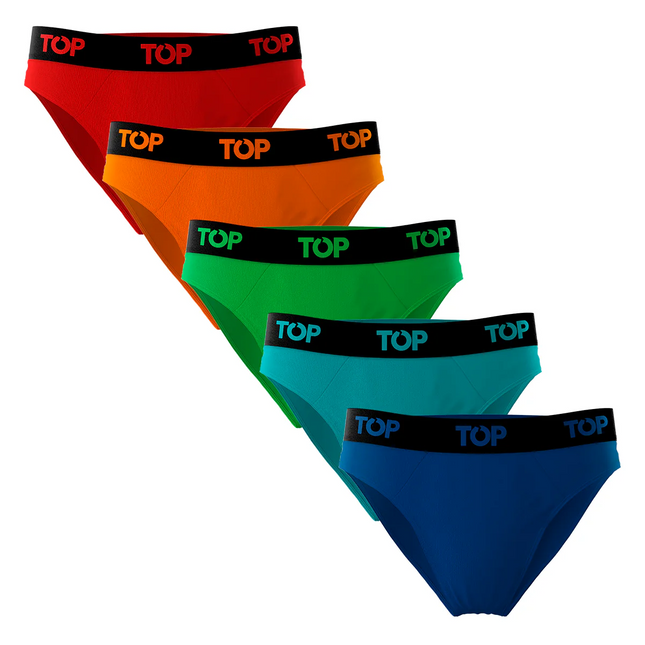 PACK 5 SLIP TOP ALGODÓN BASIC