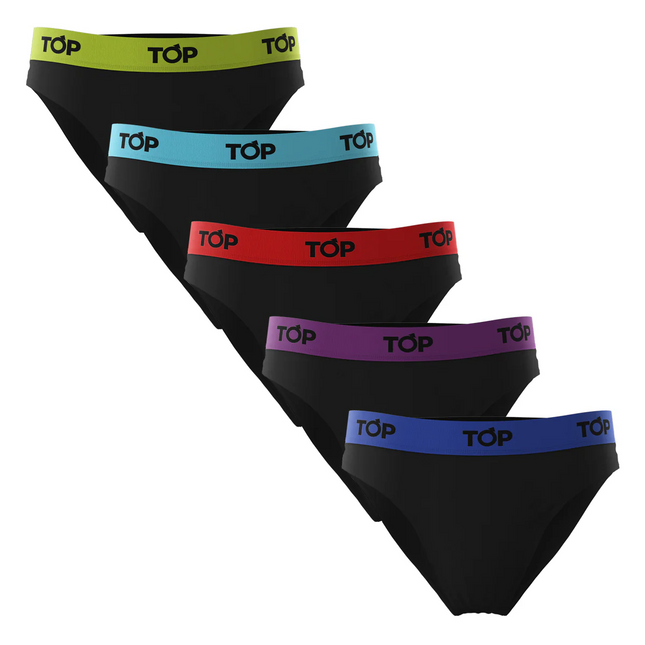 PACK 5 SLIP TOP ALGODÓN BASIC