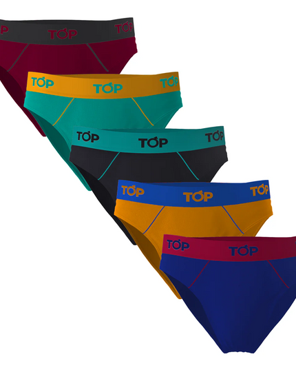 PACK 5 SLIP TOP ALGODÓN BASIC