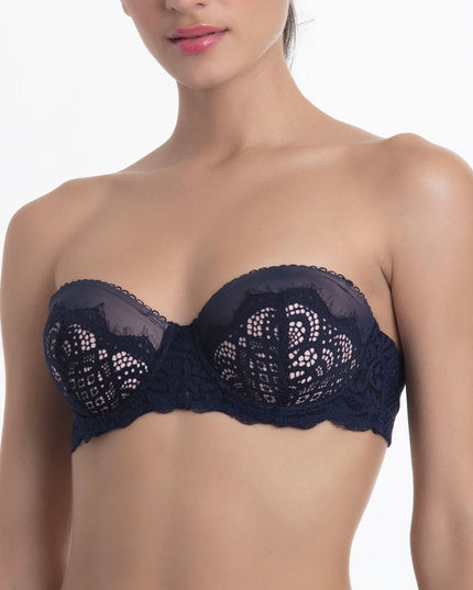 SOSTEN LADY GENNY STRAPLESS ENCAJE