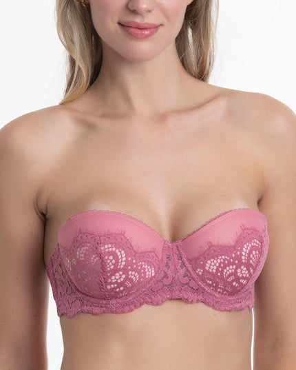 SOSTEN LADY GENNY STRAPLESS ENCAJE