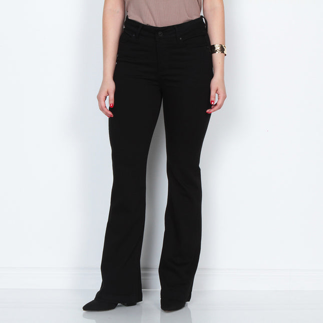 JEANS WADOS FLARE TIRO ALTO