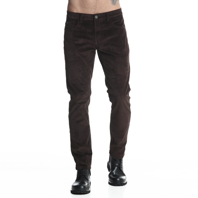 PANTALON ELLUS COTELÉ SLIM TIRO MEDIO
