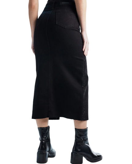 FALDA JJO DENIM MIDI SIN TERMINACION