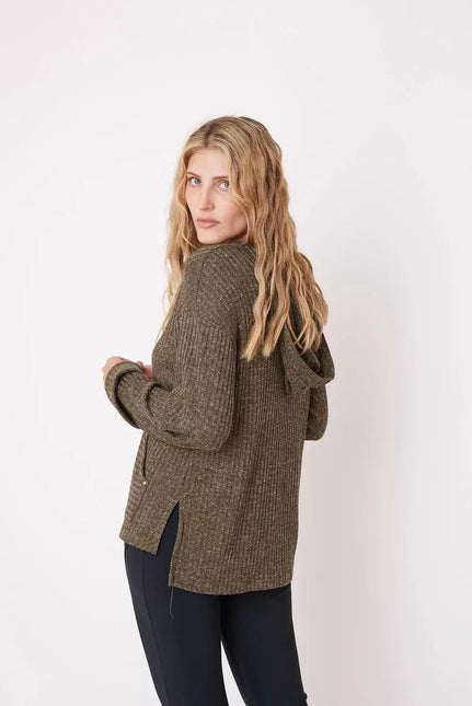 POLERA GIVE CANGURU CAPUCHA PUÑOS - MAWI