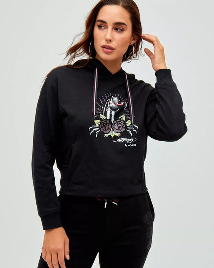 POLERON J.J.O CON CAPUCHON Y GRAFICA FRONTAL - MAWI