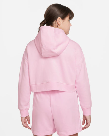 POLERON NIKE NSW CLUB FT CROP HOODIE - MAWI