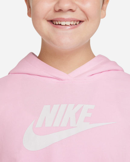 POLERON NIKE NSW CLUB FT CROP HOODIE - MAWI