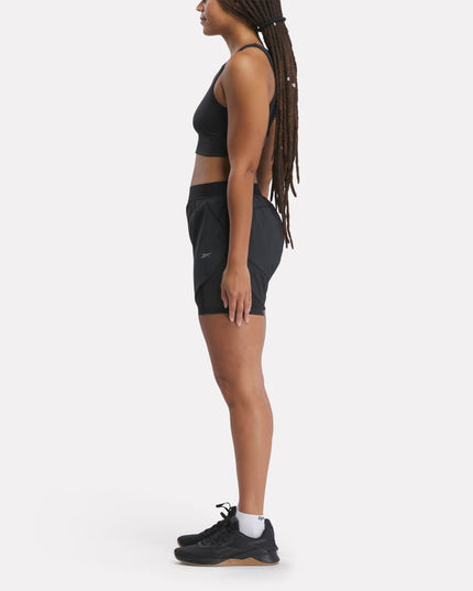 SHORT REEBOK RUNNING 2 IN 1