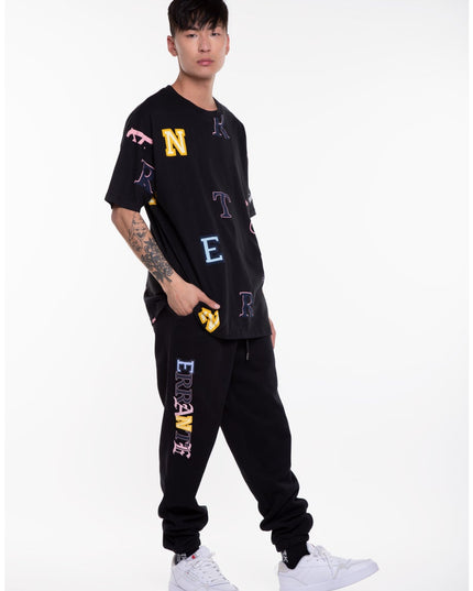 POLERA ERRANTE M/C ALPHABETHIC
