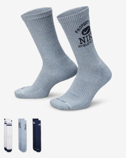 CALCETIN NIKE ED CHS CREW 3PR 144 VRSTY