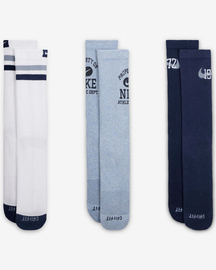 CALCETIN NIKE ED CHS CREW 3PR 144 VRSTY