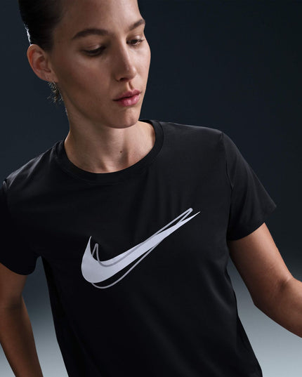 POLERA NIKE ONE SWSH HBR DF SS TOP