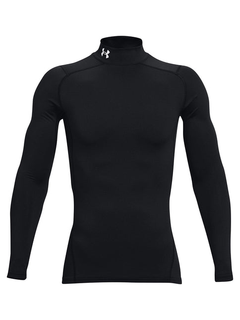 Polera Under Armour CG Armour Comp Mock en color negro