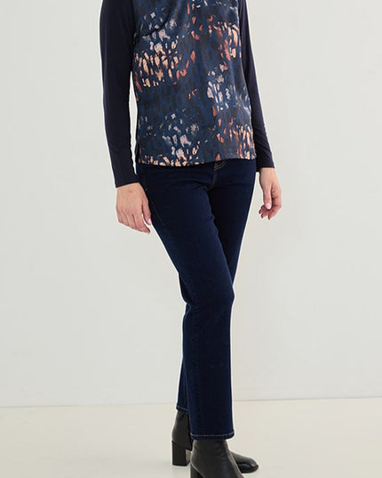 POLERA MA GRIFFE ESTAMPADA