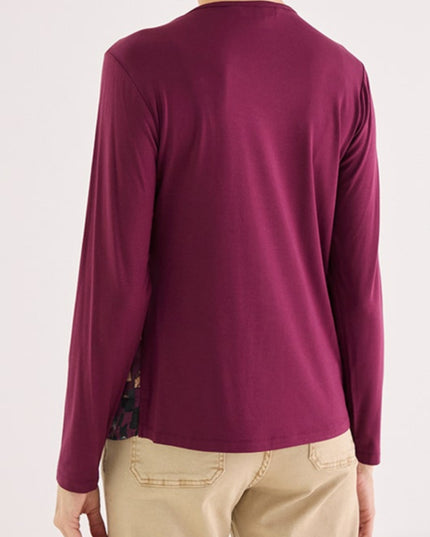 POLERA MA GRIFFE ESTAMPADA