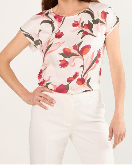 POLERA MA GRIFFE ESTAMPADA