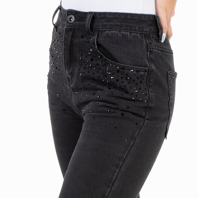 JEANS ELLUS 90'S TOTAL BRILLOS