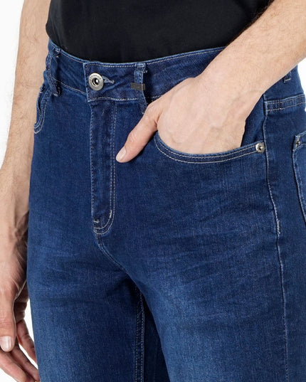 JEANS ELLUS STRAIGHT BASIC MID CINCO BOLSIL