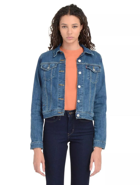 PARKA LEVIS TRUCKER LEVI'S en color azul.