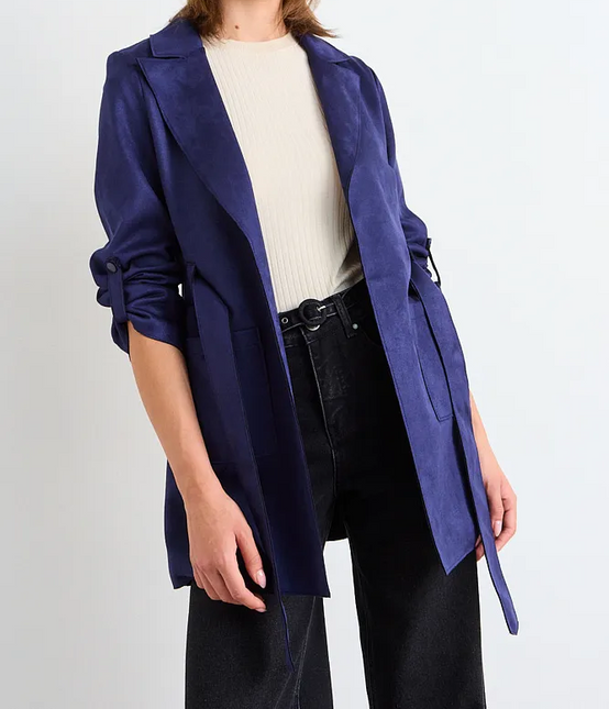 TAPADO IO LISO IO en color az marino.