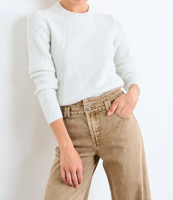 Sweater Io Liso Io en color crudo