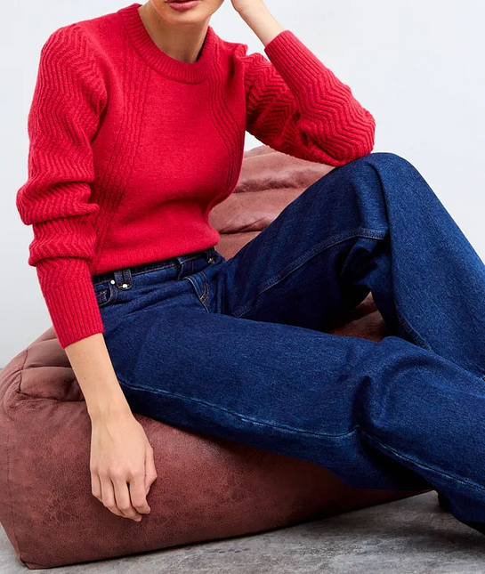 Sweater Io Liso Io en color rojo
