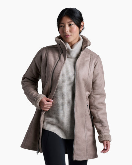 Parka Kuhl Dani Sherpa Trench Kuhl en color xs