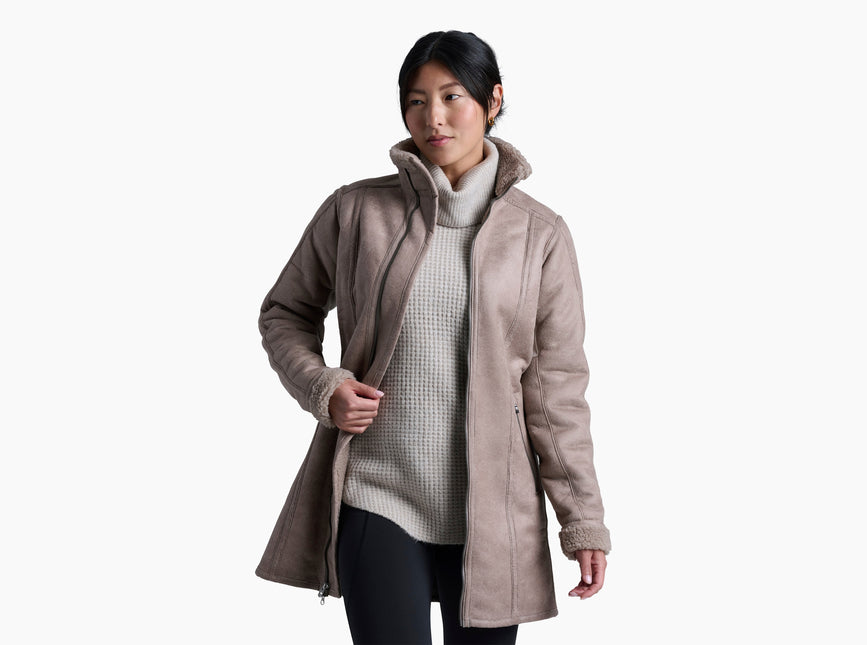 Parka Kuhl Dani Sherpa Trench Kuhl en color xs