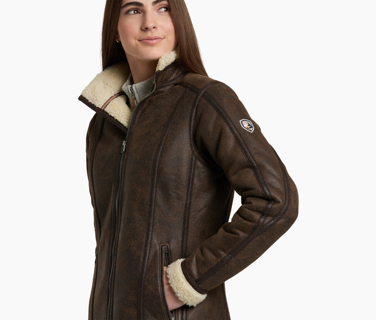 CHAQUETA KUHL DANI SHERPA TRENCH