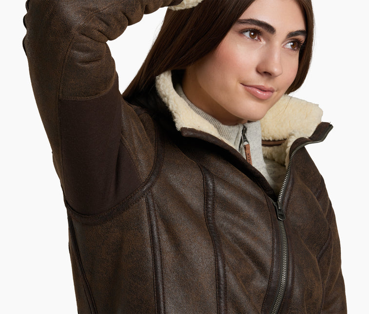 CHAQUETA KUHL DANI SHERPA TRENCH