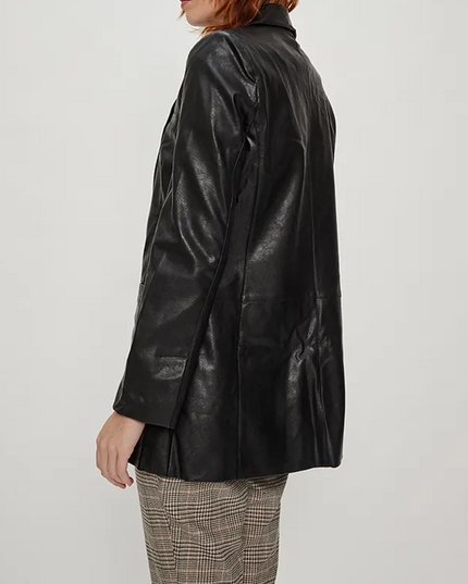 BLAZER IO PU TEXTURA