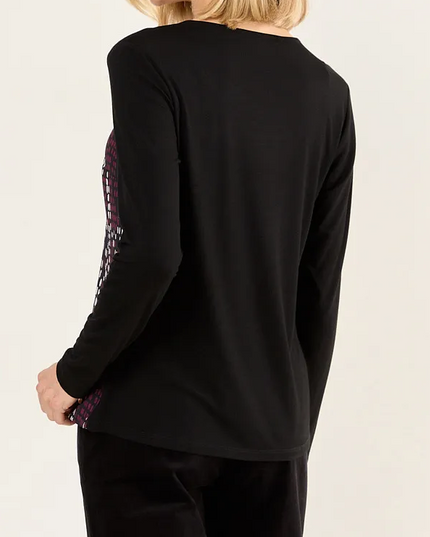 POLERA MA GRIFFE ESTAMPADA