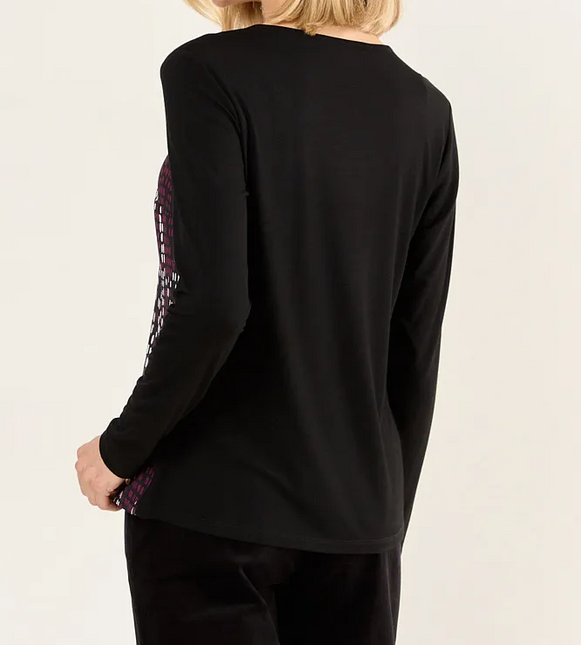 POLERA MA GRIFFE ESTAMPADA
