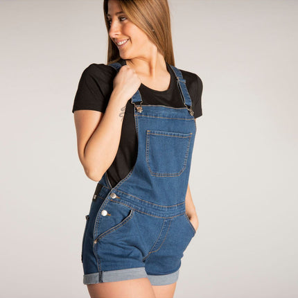 JARDINERA CAT DENIM SHORT ALL