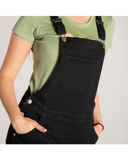 JARDINERA CAT DENIM SHORT ALL