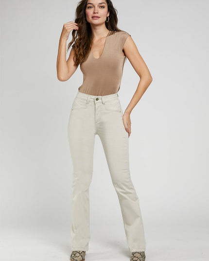JEANS AMALIA TIRO ALTO RECTO