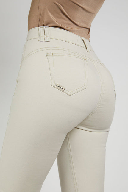 JEANS AMALIA TIRO ALTO RECTO