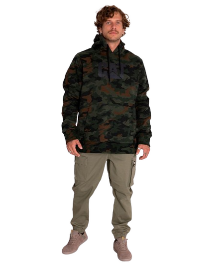 POLERON CAT FLEECE LOGO PRINTED