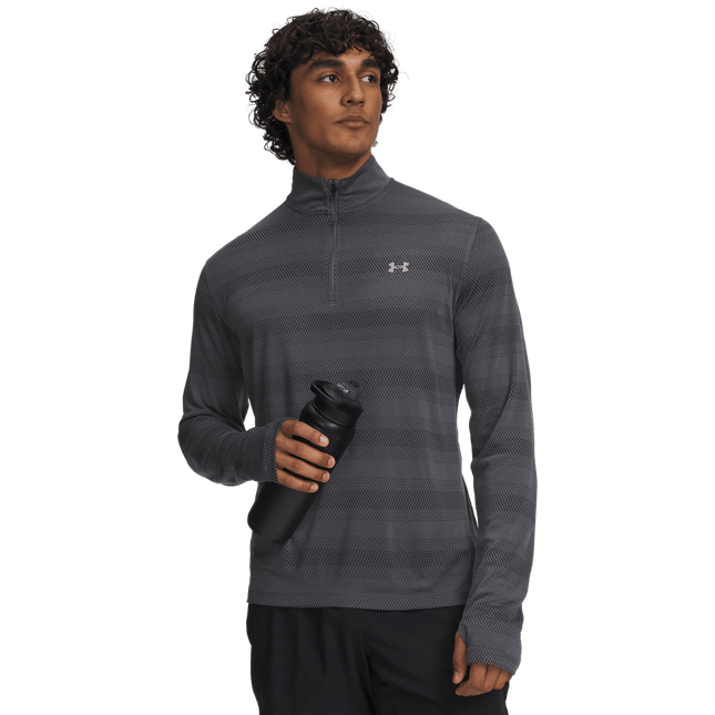 Polera Under Armour Velociti 1/4 Zip en color gris