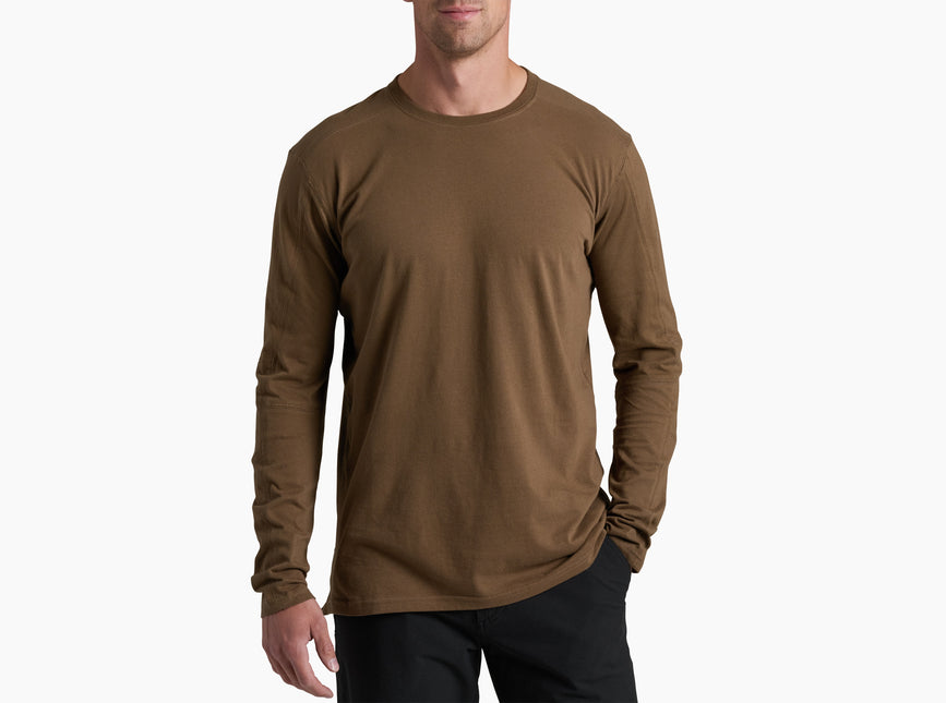 Polera KUHL LS Bravado en color verde