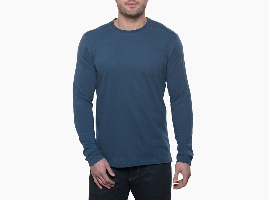 Polera KUHL LS Bravado en color azul